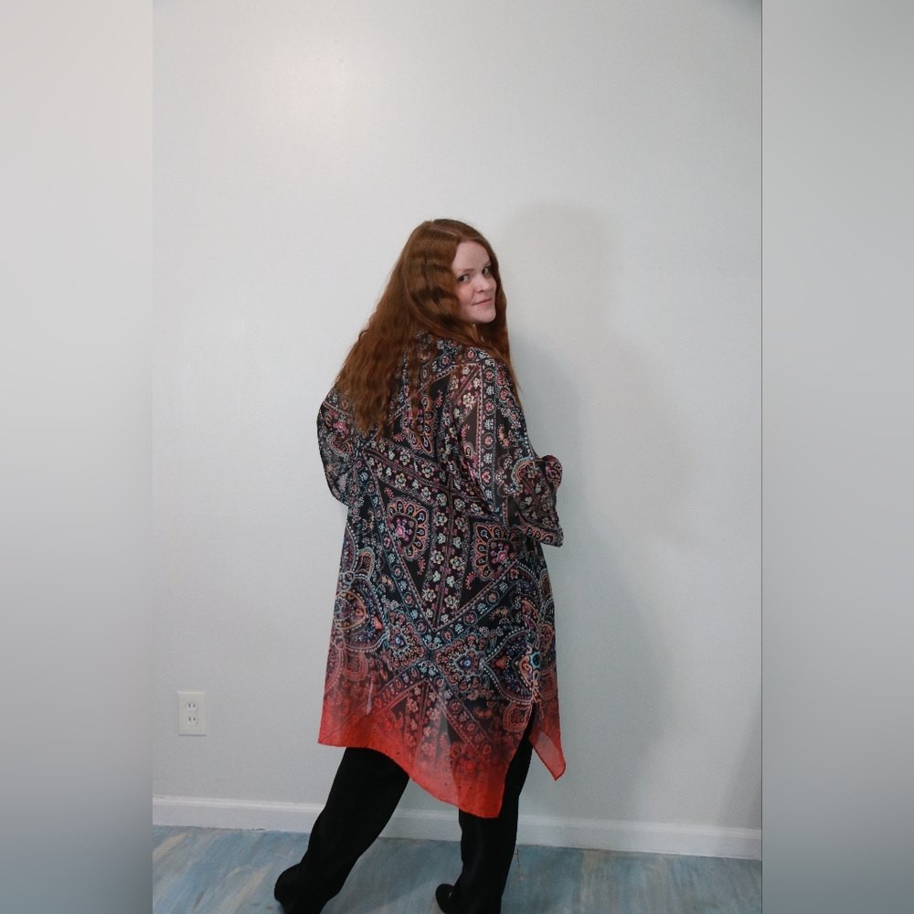 Bohemian Patterned Kimono
